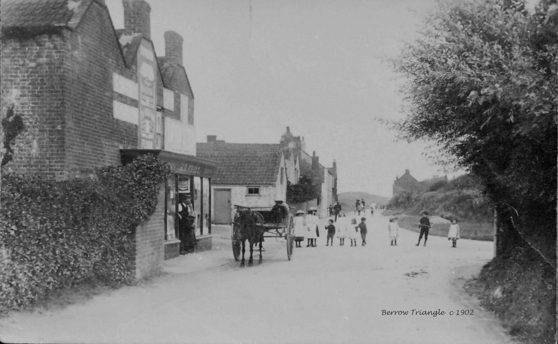 Berrow Triangle, c1902