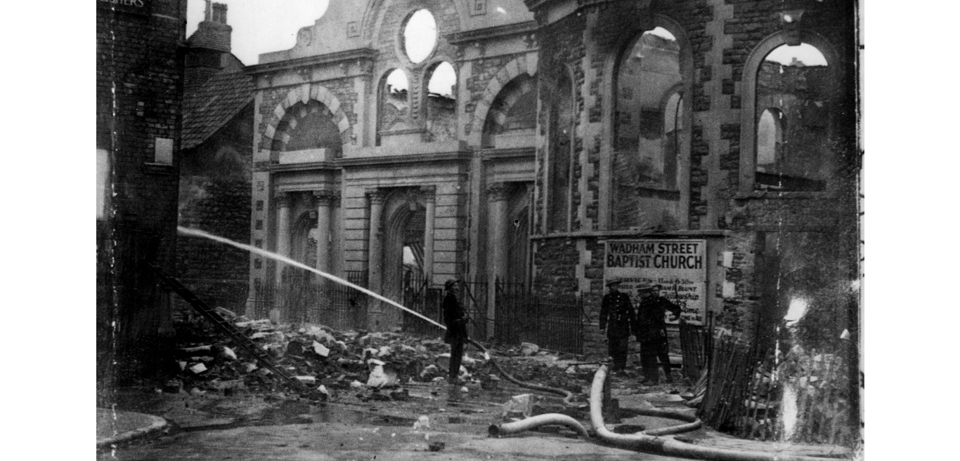 Wadham Street Baptist Church WW2