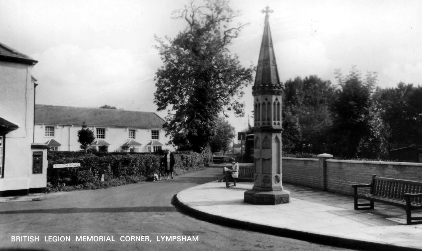 Lympsham, Memorial Corner c1965